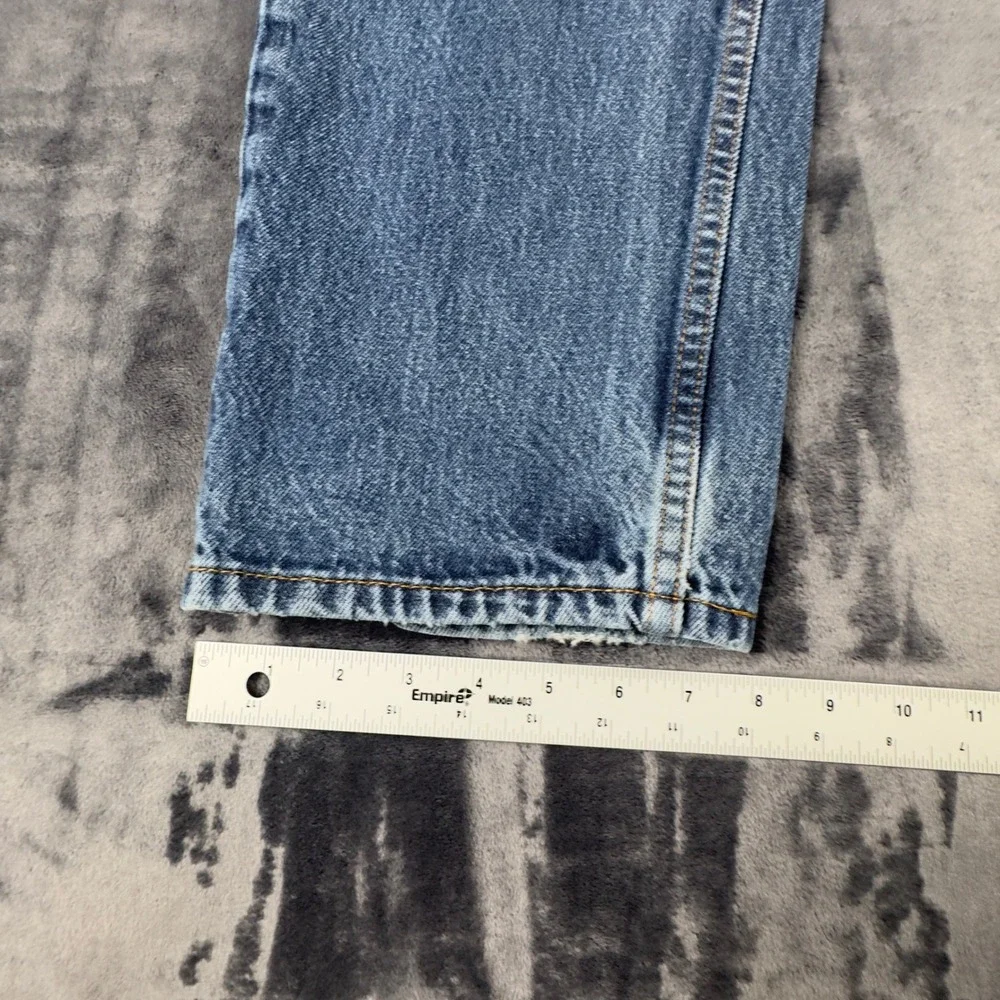 Levi's 505 Regular Fit Jeans Mens 34x30 Blue Medium Wash Straight Leg 00505-0216